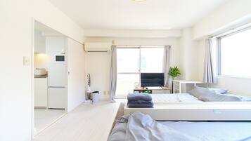 1 室のベッドルーム、WiFi (無料)