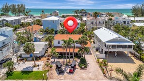 Exterior - Private 2BR Island Retreat | Heated Pool | Free Golf Cart (Bradenton Beach)