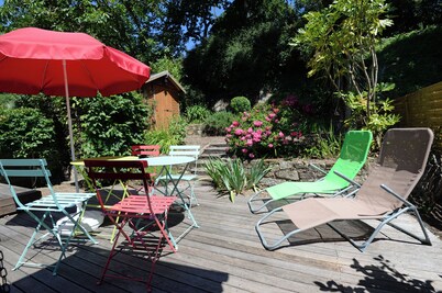 Fisherman's house near the GR and the sea. Quiet, privileged surroundings!