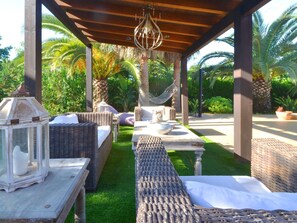 Terrace/patio - Wunderschön restauriertes Landhaus by Interhome (Son Sardina)
