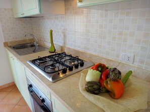 Fridge, oven, cookware/dishes/utensils - Solevacanze K plus by Interhome (Valledoria)