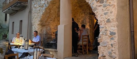 Restauration en plein air