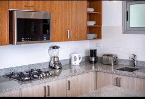 Ferienhaus, 1 Schlafzimmer, barrierefrei, Raucher | Innenbereich