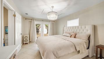 5 bedrooms, iron/ironing board, travel crib, free WiFi