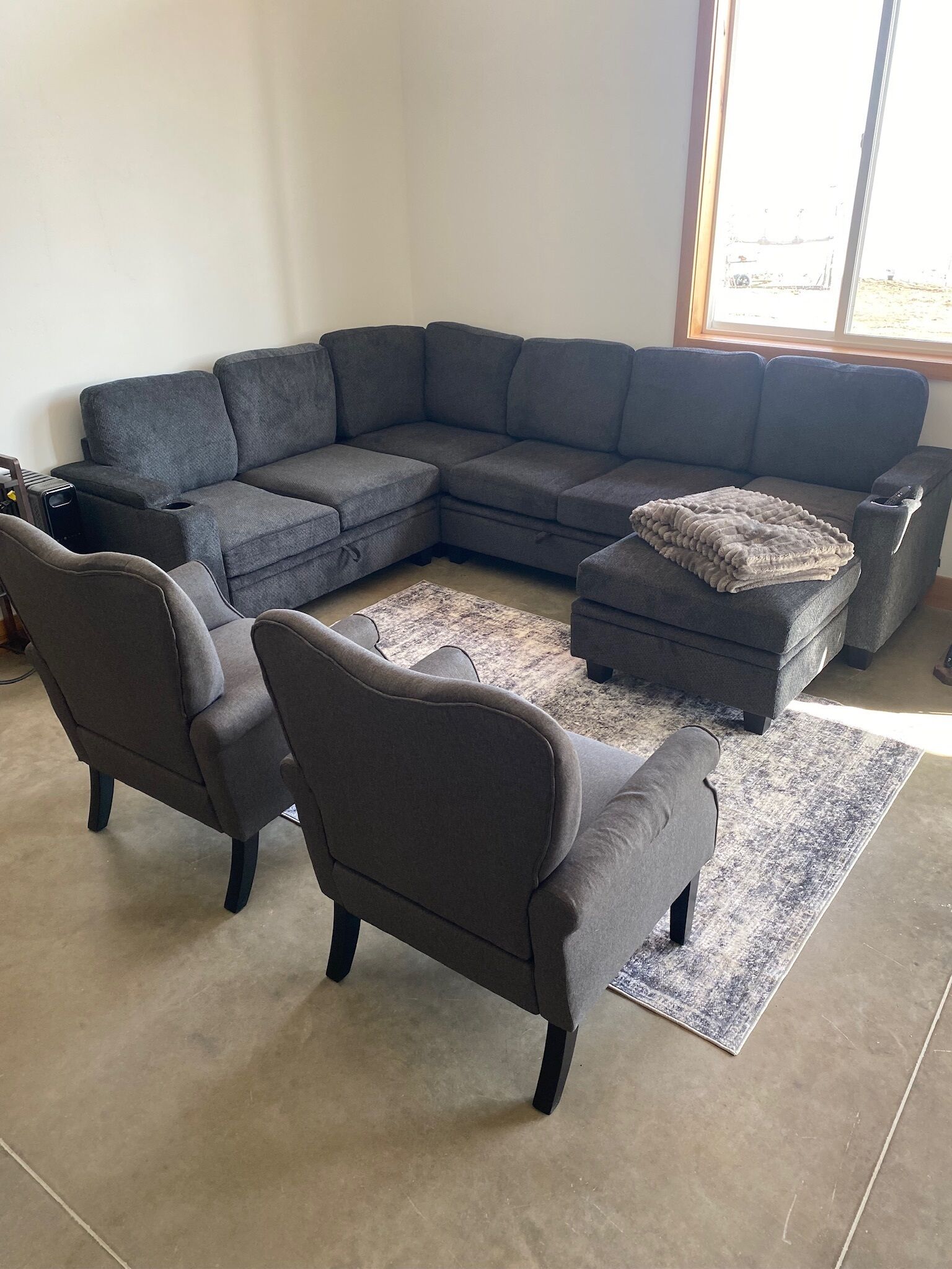 Área de sala de estar