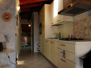 Fridge, oven, dishwasher, cookware/dishes/utensils - La Mansarda a Lago - Lina 3 by Interhome (Desenzano)