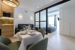 Dining - Deluxe SOL, by MONARo 2BR 1BTH Exterior. (Madrid)