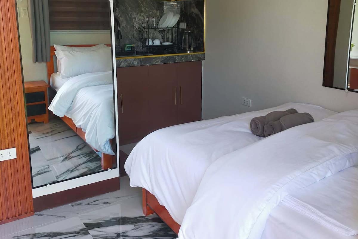 Down comforters, in-room safe, individually decorated