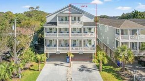 Exterior - New Build- Sleeps 18, Pool, Steps to Beach (B) (Surfside Beach)