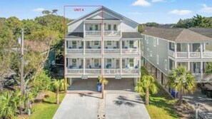 Exterior - New Build, Sleeps 18, Pool, Steps to Beach (A) (Surfside Beach)