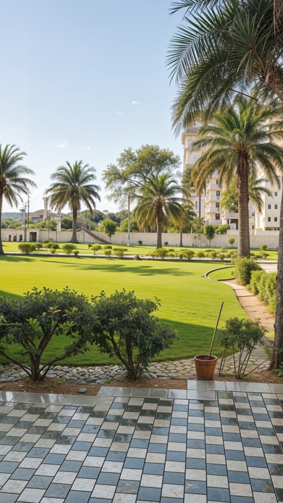 Overnatningsstedets område