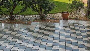 Overnatningsstedets område