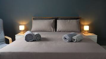 Bügeleisen/Bügelbrett, WLAN, Bettwäsche