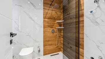 Deluxe-Apartment, Meerblick | Badezimmer