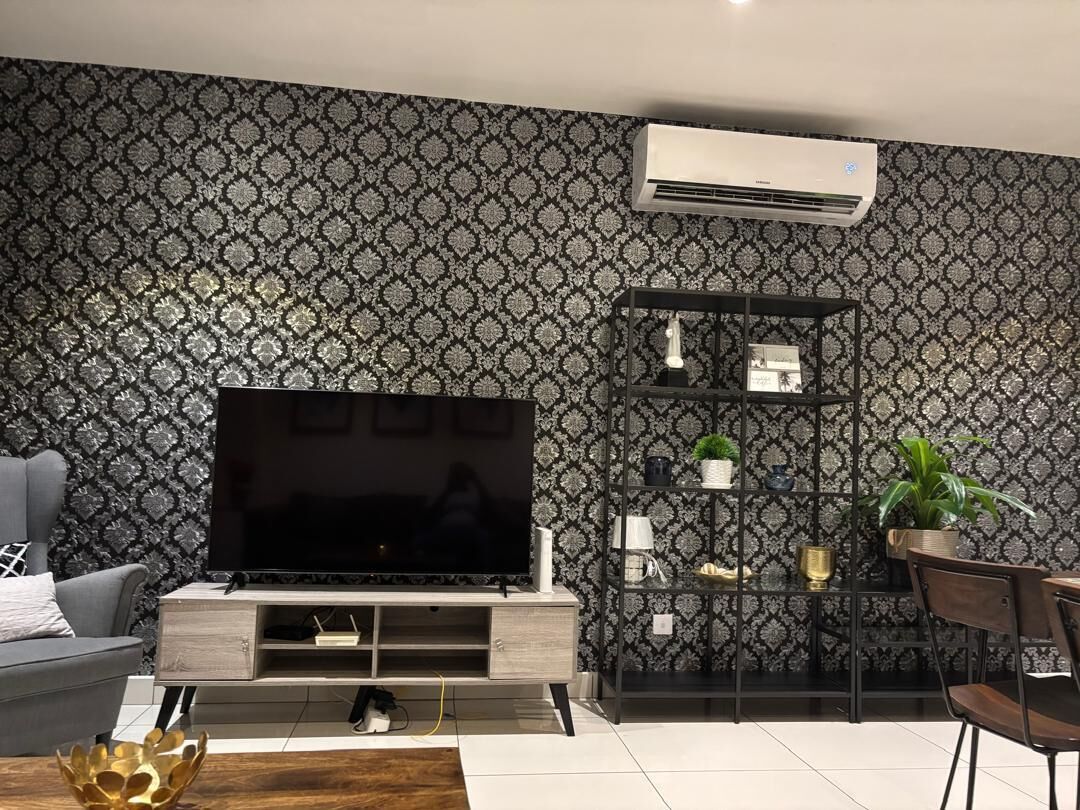 Apartamento Deluxe, vistas a la ciudad | Zona de estar