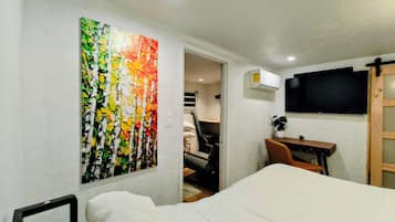 1 sovrum, internet och sängkläder