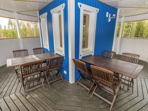 Outdoor dining - Villa muu by Interhome (Juva)
