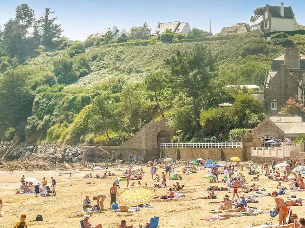 En la playa 
