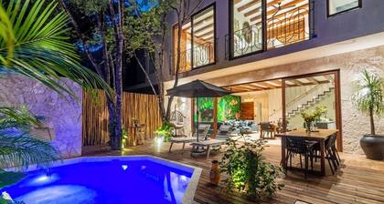 16-Bedroom Estate/4 VILLAS in Tulum w/STAFF, Concierge, Pools & Jacuzzis