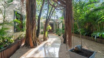 Overnattingsstedets uteområder