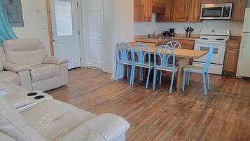 Ferienhaus, Strandblick | Wohnbereich