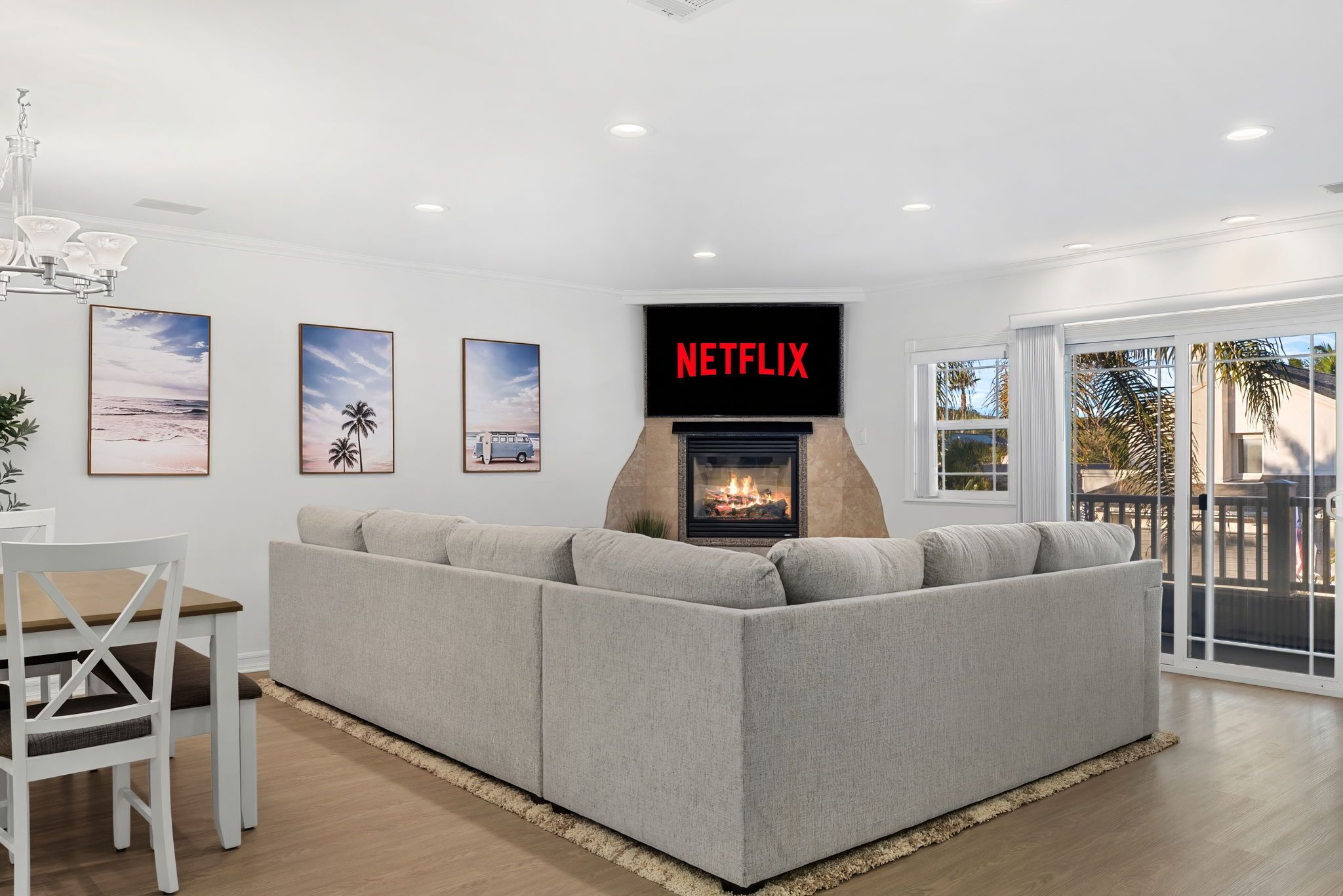 Área de sala de estar