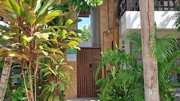 Majoituspaikan julkisivu