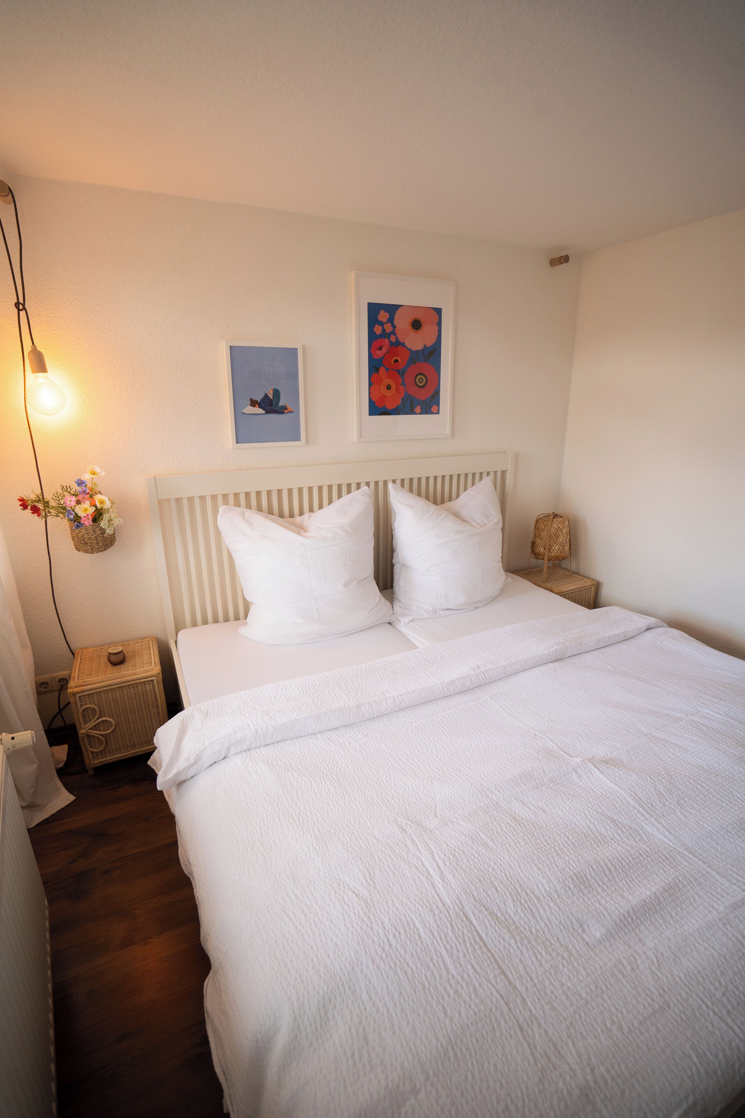 Schlafzimmer zum ruhigen Innenhof