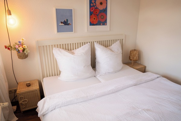 Schlafzimmer zum ruhigen Innenhof