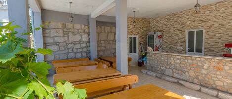 Restauration en plein air