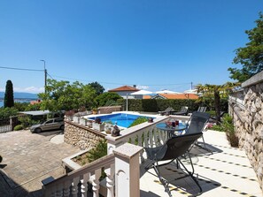 Outdoor dining - Apartment Krebelj by Interhome (Krk/Milohnići)