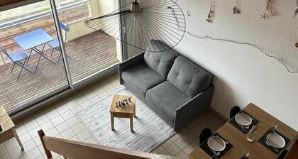 Appartement, vue mer imprenable (draps et serviettes de toilette inclus)