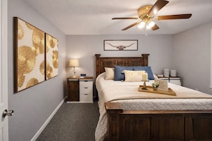 2 habitaciones, wifi y ropa de cama 