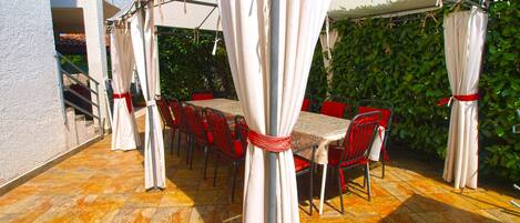 Restauration en plein air