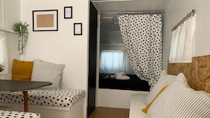 Økonomi-bungalow | Oppholdsområde