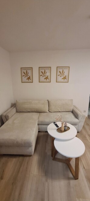 Living area - Merci vacation apartment (Niestetal)