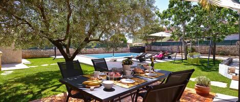 Restauration en plein air