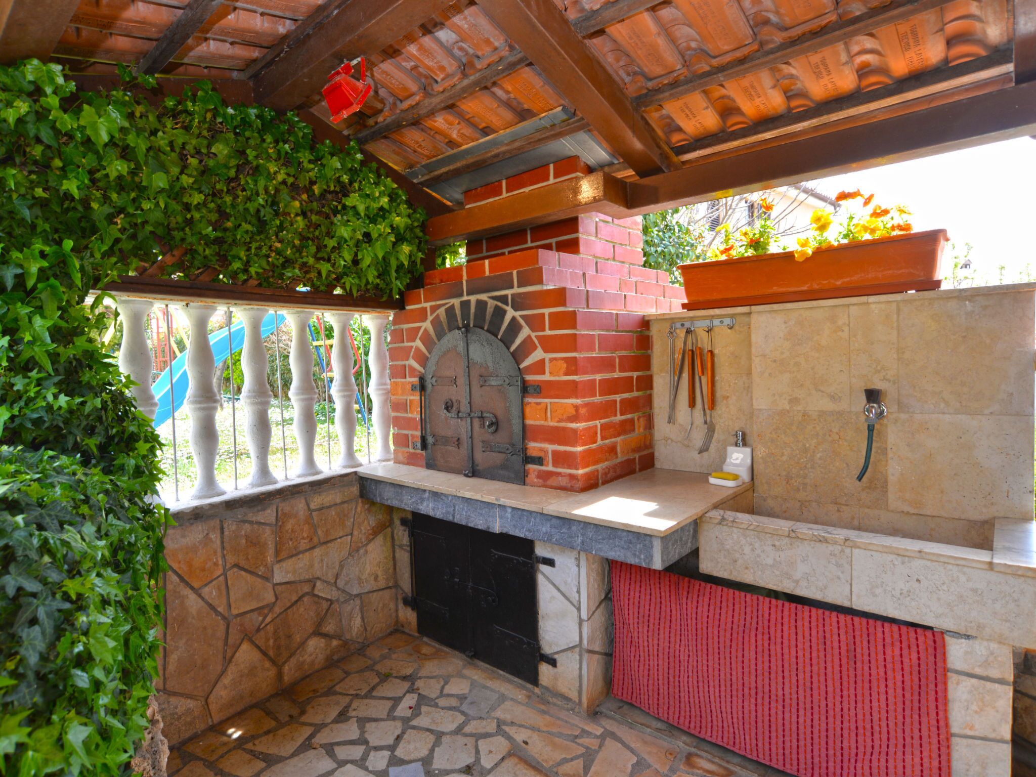 Overnatningsstedets område