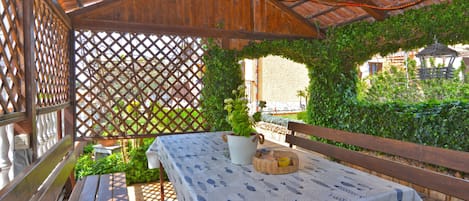 Restauration en plein air