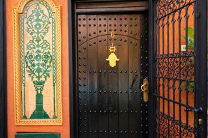 Detalhe da fachada