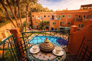 Deluxe Double Room, Pool View | Property grounds