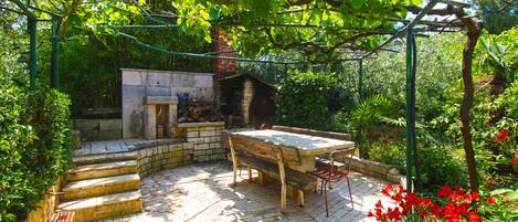 Restauration en plein air