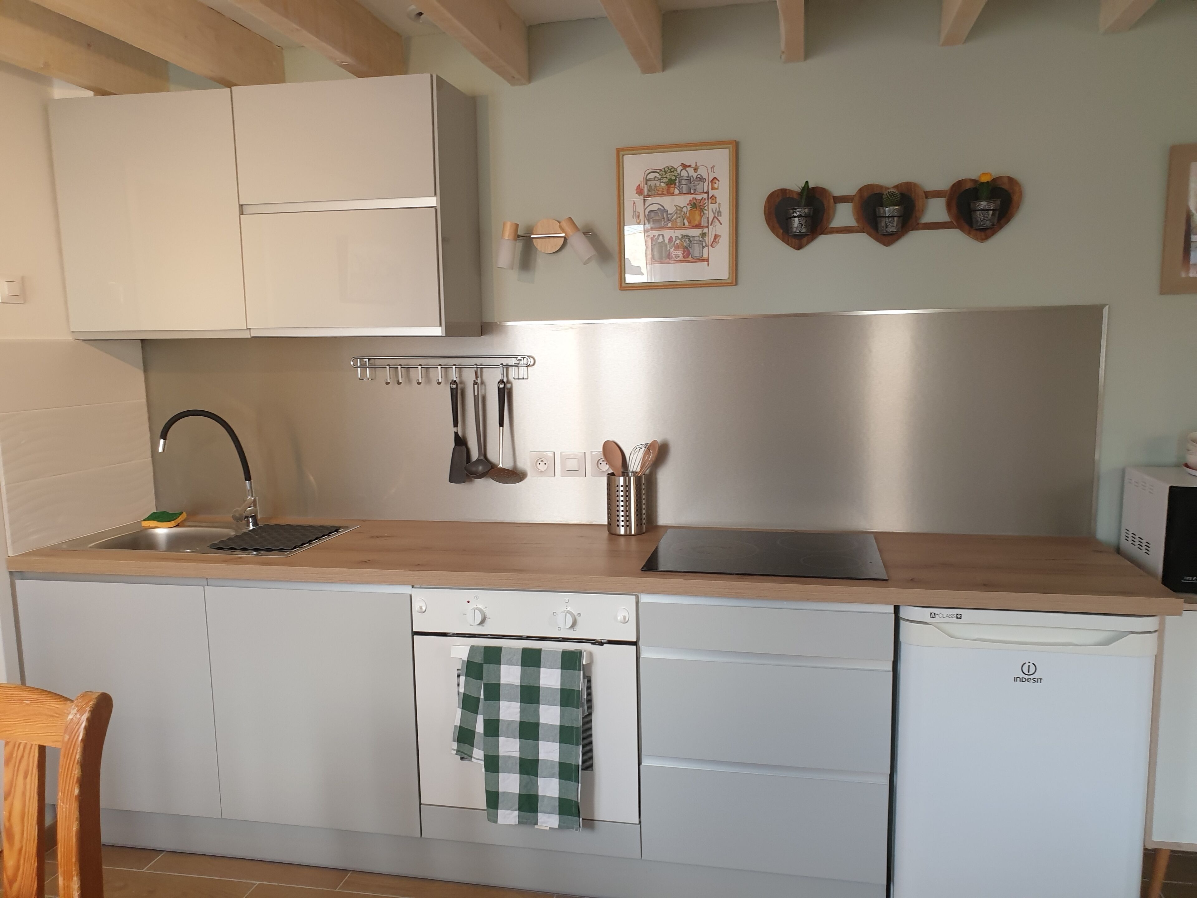 Microwave, oven, stovetop