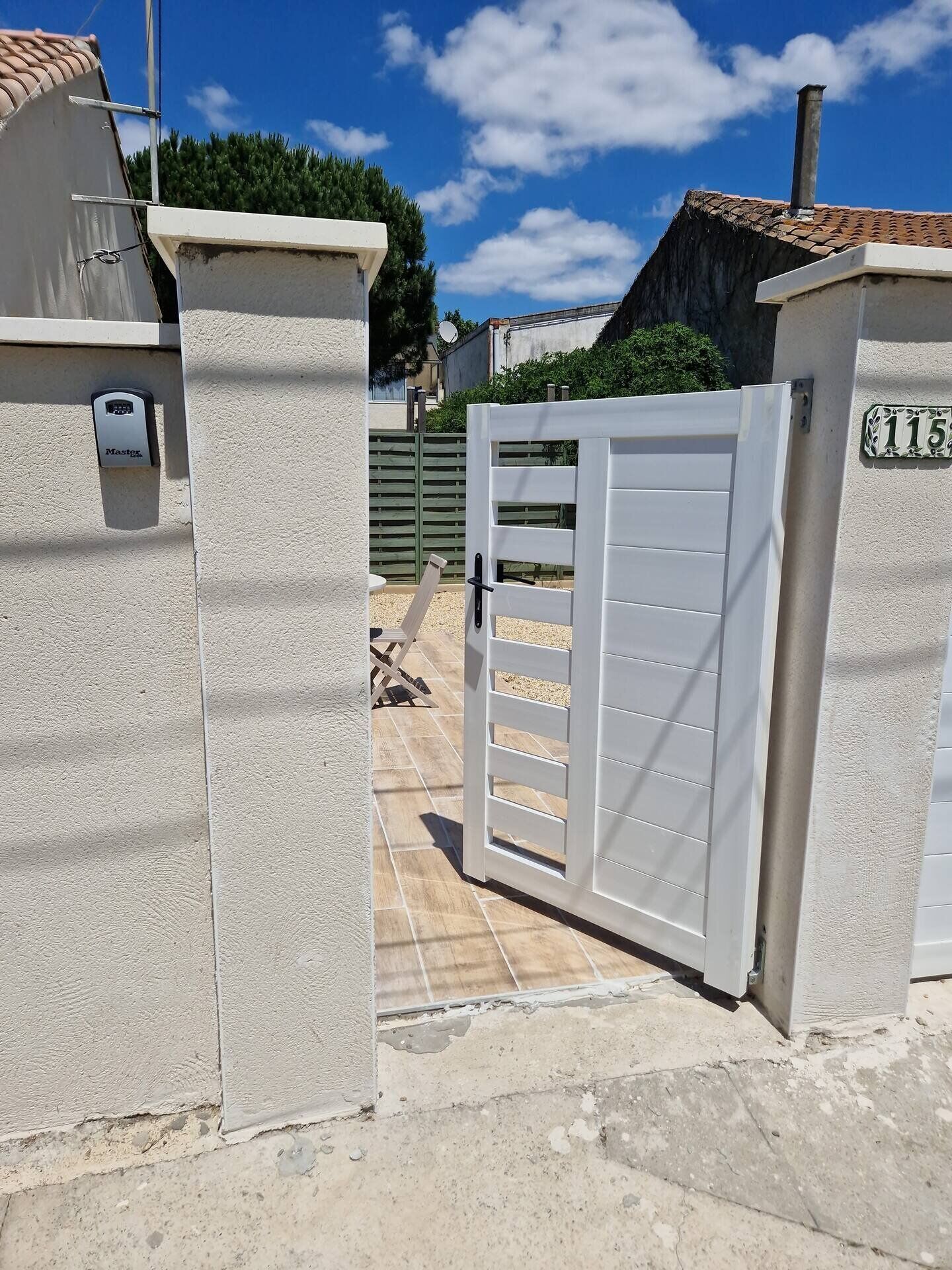 Enceinte de l’hébergement