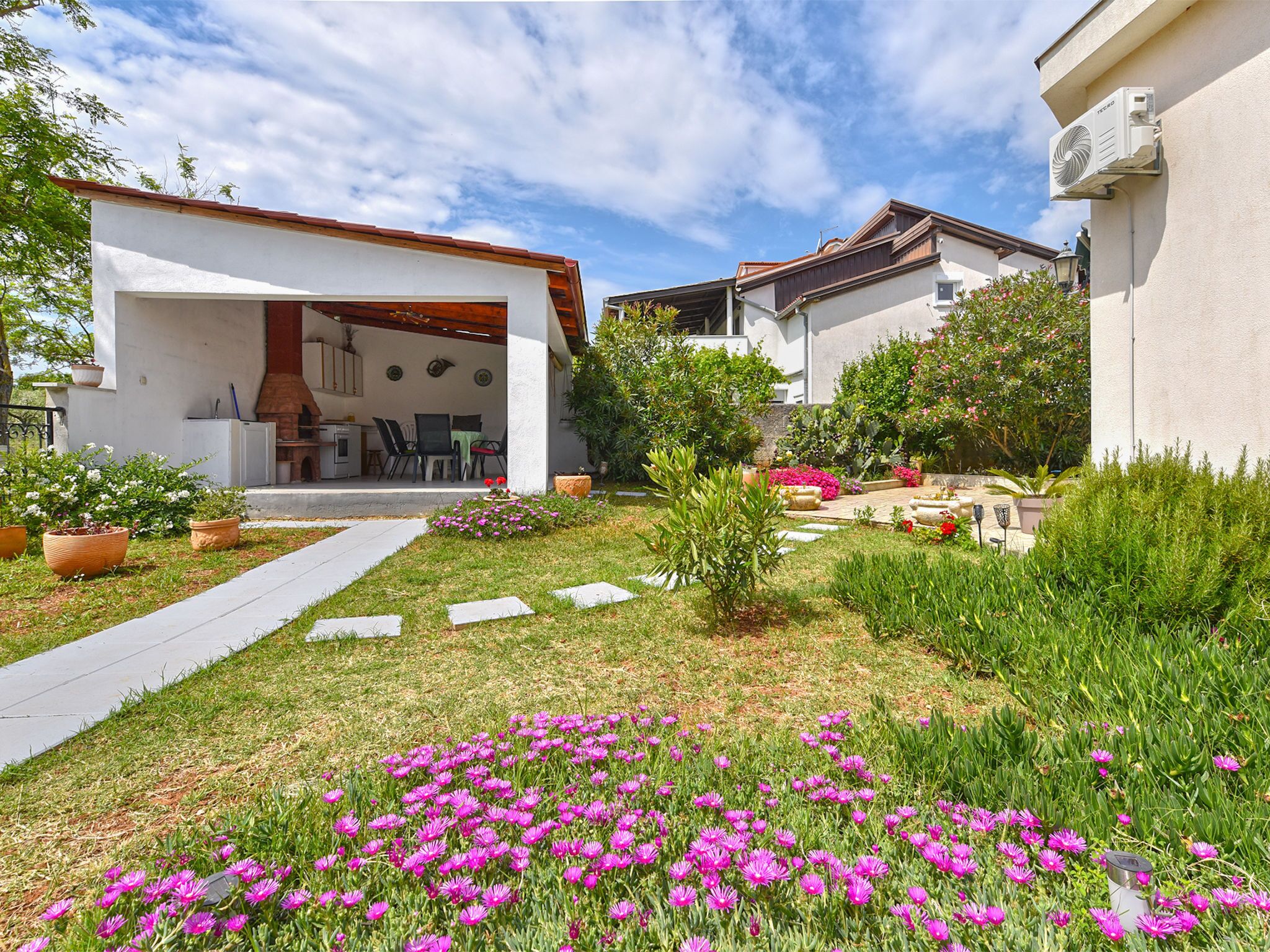 Overnattingsstedets uteområder