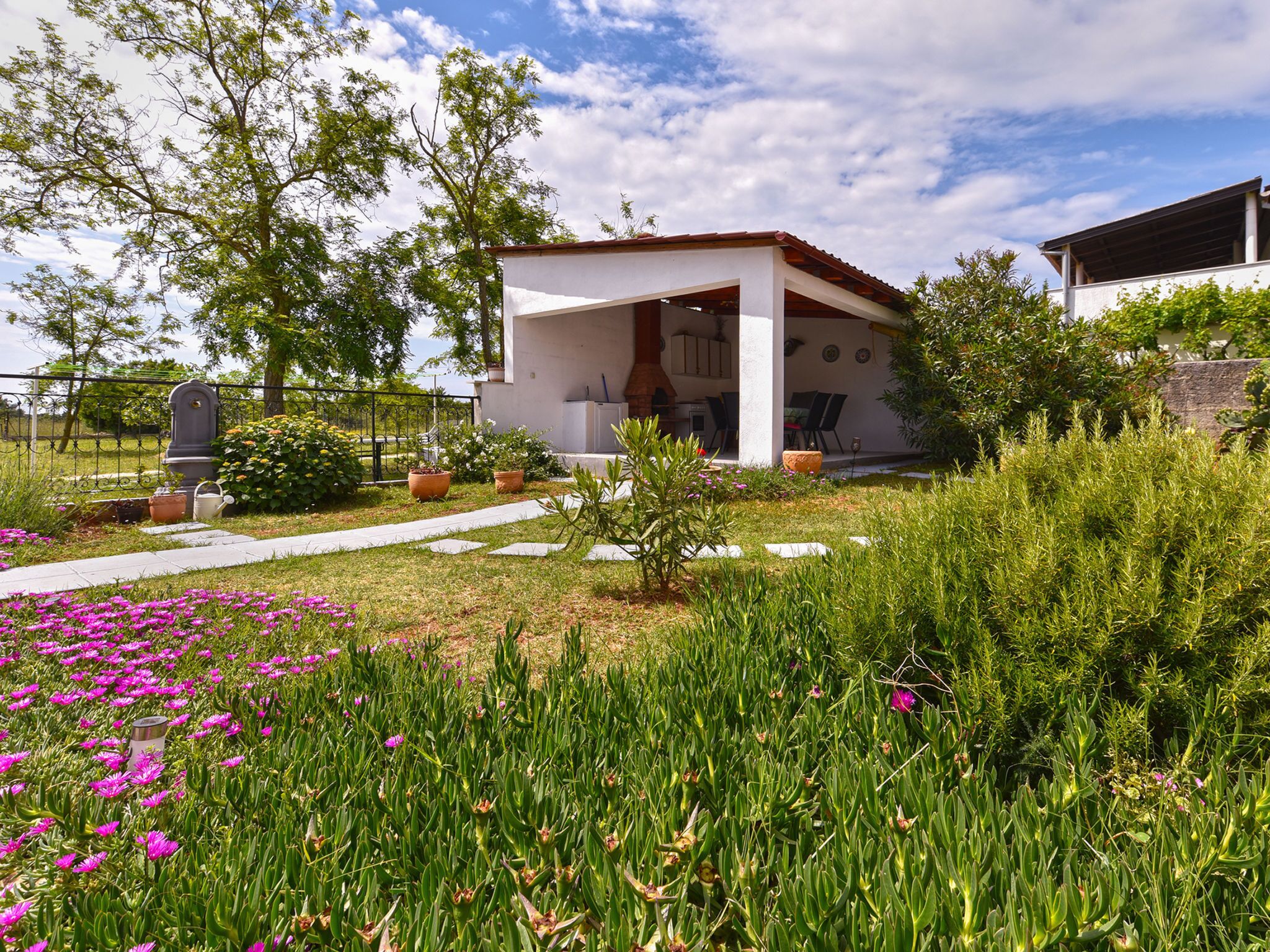 Enceinte de l’hébergement