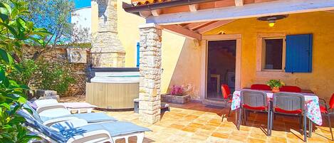 Restauration en plein air