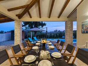 Outdoor dining - Villa 1521 by Interhome (Cere)