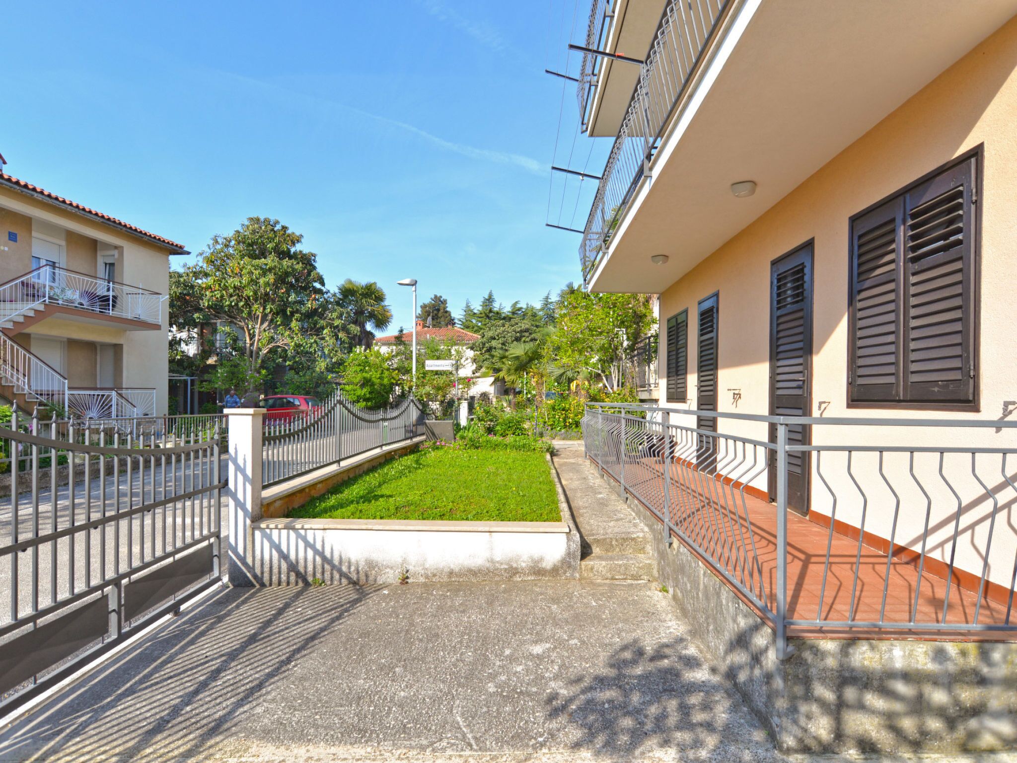 Enceinte de l’hébergement