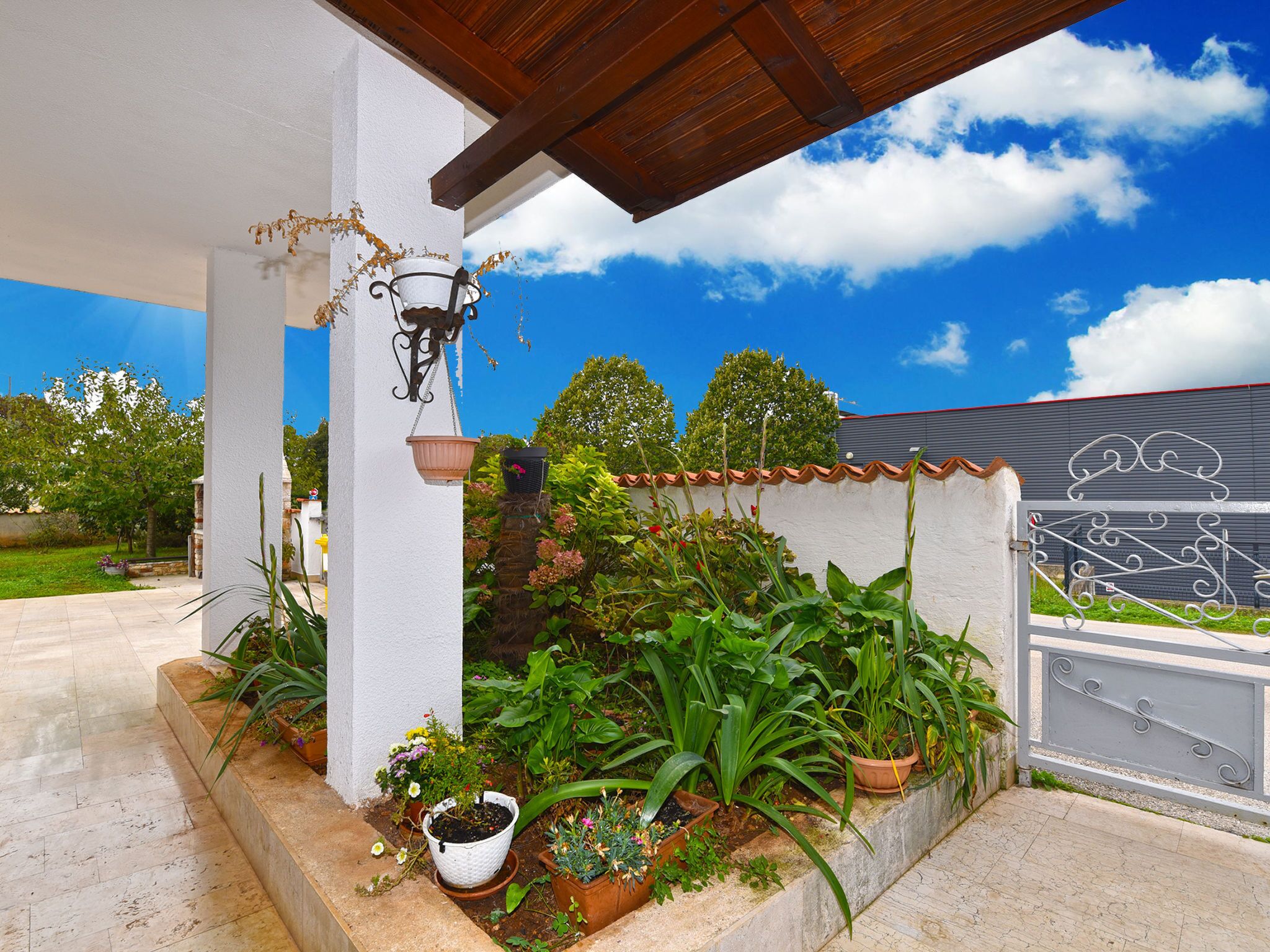 Enceinte de l’hébergement